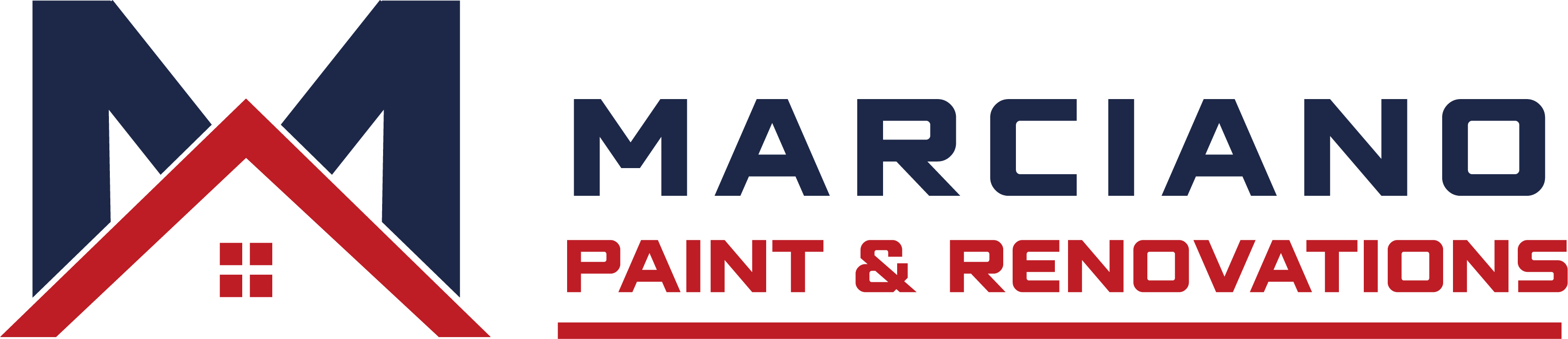 Marciano Paint and Renovation Logo